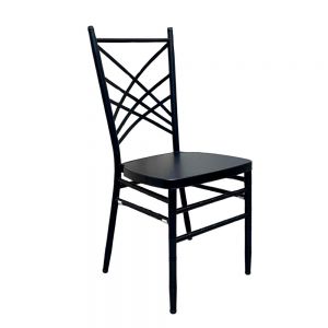 Ghế nhà hàng la chéo sắt sơn tĩnh điện GCF220