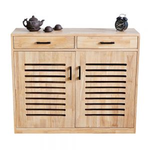 Tủ đề đồ 100x30x83cm gỗ cao su KTB68195