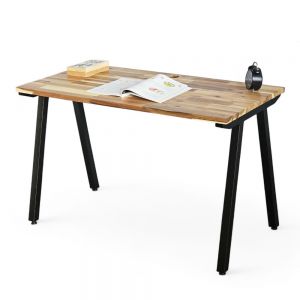 Bàn làm việc 120x60cm gỗ tràm chân sắt hệ PLY HBPL024 Bàn làm việc 120x60cm gỗ tràm chân sắt hệ PLY HBPL024