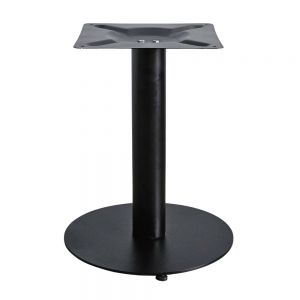 Chân sắt tròn cho bàn sofa cao 49cm sơn tĩnh điện CHBCF043