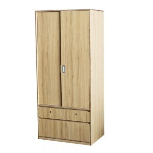Tủ quần áo cửa lùa 90x58x200cm gỗ plywood TQA68051