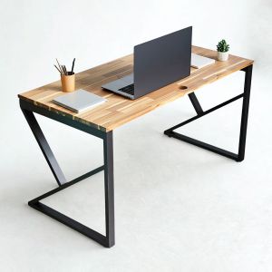 Bàn làm việc 140x70cm gỗ tràm hệ KConcept HBKC048 Bàn làm việc 140x70cm gỗ tràm hệ KConcept HBKC048