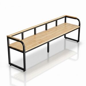 Ghế băng dài 200x45x60cm gỗ cao su GBD039