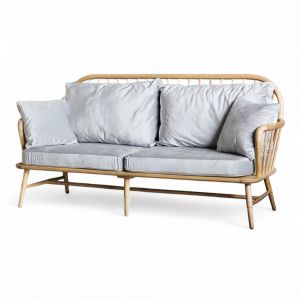Ghế sofa đôi Song Trúc gỗ tần bì SFB68091 Ghế sofa đôi Song Trúc gỗ tần bì SFB68091