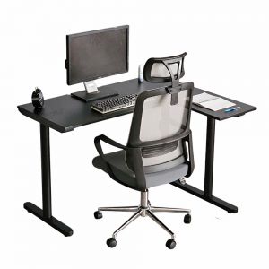 Combo bàn làm việc góc L và ghế lưới văn phòng CB68208 Combo bàn làm việc góc L và ghế lưới văn phòng CB68208