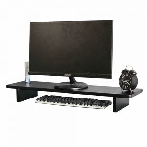 Kệ màn hình 80x21x10cm gỗ cao su MS68021