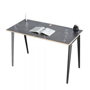 Bàn làm việc 120x60cm gỗ plywood vân giả đá hệ Tứ Giác HBDI004 Bàn làm việc 120x60cm gỗ plywood vân giả đá hệ Tứ Giác HBDI004