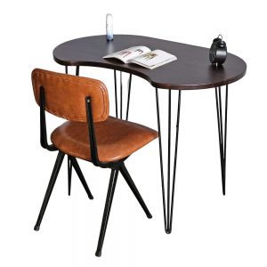 Combo bàn làm việc hạt đậu và ghế sắt bọc nệm CB68210 Combo bàn làm việc hạt đậu và ghế sắt bọc nệm CB68210