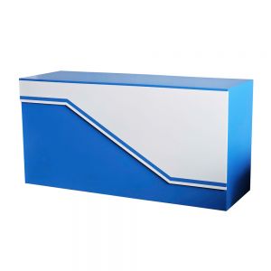 Quầy lễ tân 200x70x100cm gỗ cao su BLT68025 Quầy lễ tân 200x70x100cm gỗ cao su BLT68025
