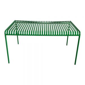 Bàn sắt ngoài trời 140cm sơn tĩnh điện nhiều màu - BNT001