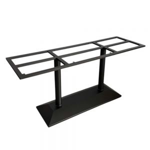 Chân sắt 2 trụ cho bàn ăn 160x50cm sơn tĩnh điện CHBBA043