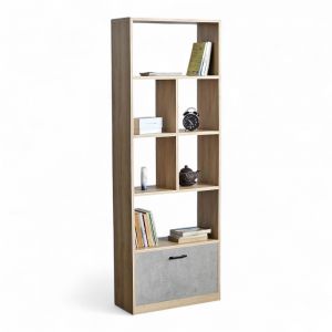 Kệ sách FIRO 60x25x170cm gỗ plywood KS68300