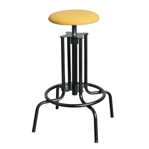 Ghế bar nâng hạ chiều cao bọc nệm chân sắt GBSK020