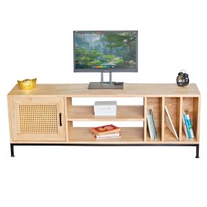Kệ TV Nodus 150x35x50cm gỗ cao su KTV68117 Kệ TV Nodus 150x35x50cm gỗ cao su KTV68117