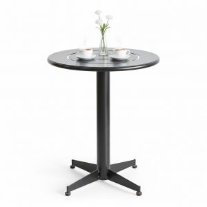 Bàn cafe tròn 60x60cm sắt sơn tĩnh điện CFD68252