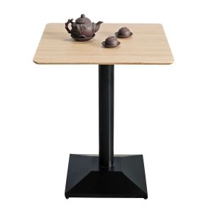 Bàn cafe vuông 60x60cm gỗ plywood vát cạnh CFD68255