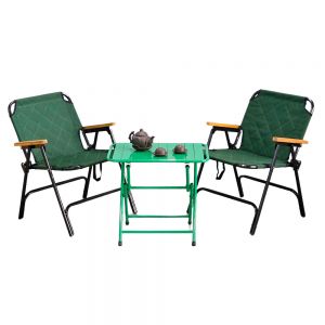 Combo bàn trà chanh và 2 ghế xếp du lịch CBCF324