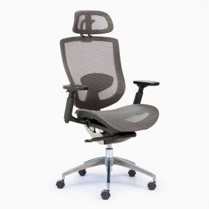 Ghế công thái học SIGIS bọc lưới có tựa đầu SIGIS01