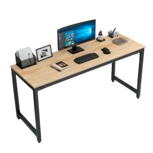 Bàn làm việc 160x60cm gỗ cao su hệ URA HBUR003 Bàn làm việc 160x60cm gỗ cao su hệ URA HBUR003