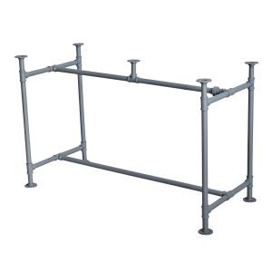 Chân bàn ống nước sắt cho bàn 120x60cm sơn tĩnh điện HCPP016