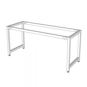 Chân sắt lắp ráp cho bàn 160x60cm hệ URA HCUR004