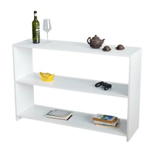 Kệ sách 3 tầng 120x35x80cm gỗ cao su KS68315