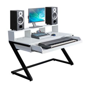 Bàn phòng thu Studio 140x70x100cm gỗ cao su SD68026 Bàn phòng thu Studio 140x70x100cm gỗ cao su SD68026