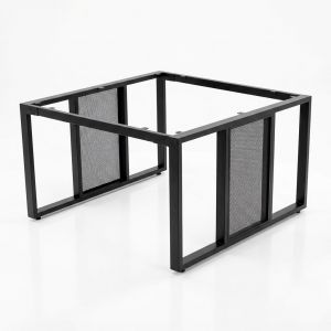 Chân sắt lắp ráp cho bàn 120x120cm sơn tĩnh điện HCRT039