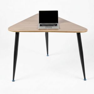 Bàn tam giác BENTO 120cm gỗ plywood chân sắt hệ CONE HBCO071 Bàn tam giác BENTO 120cm gỗ plywood chân sắt hệ CONE HBCO071