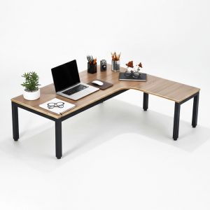 Bàn ngồi bệt góc L KADEN 140x120cm gỗ plywood lắp ráp IDE002 Bàn ngồi bệt góc L KADEN 140x120cm gỗ plywood lắp ráp IDE002