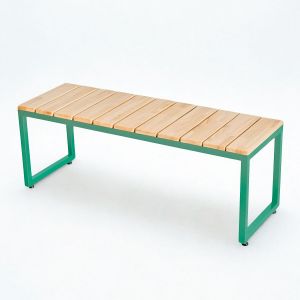 Ghế băng dài 120x40x55cm gỗ cao su GBD055