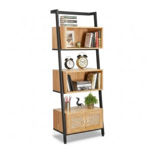 Kệ áp tường 75x40x200cm gỗ cao su KS68330 Kệ áp tường 75x40x200cm gỗ cao su KS68330