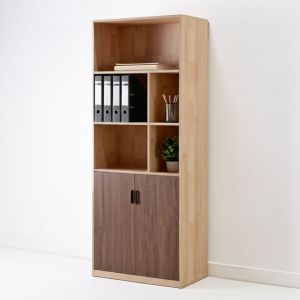 Tủ hồ sơ 80x40x200cm gỗ THS68081 Tủ hồ sơ 80x40x200cm gỗ THS68081
