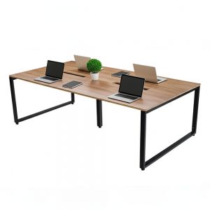 Bàn cụm 4 chỗ ngồi 240x120cm gỗ plywood HBRT109 Bàn cụm 4 chỗ ngồi 240x120cm gỗ plywood HBRT109