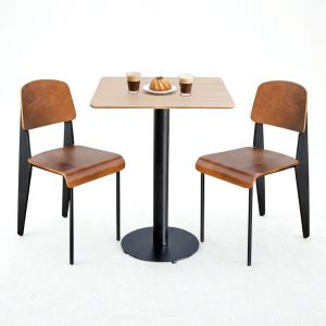 Combo bàn cafe vuông và 2 ghế NEVO CBCF340 Combo bàn cafe vuông và 2 ghế NEVO CBCF340