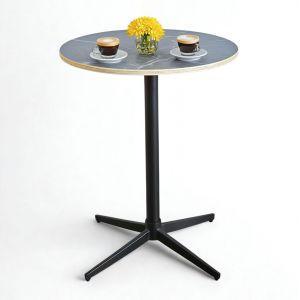 Bàn cafe tròn 60x60cm gỗ plywood vân giả đá CFD68273