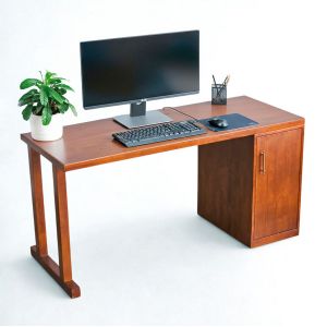 Bàn làm việc KAVET 152x60cm gỗ cao su BD68155