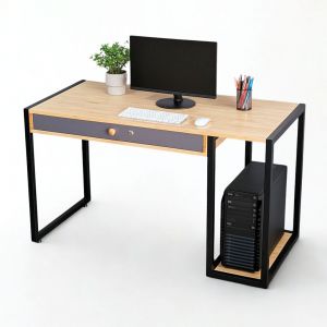Bàn máy tính 126x60cm gỗ cao su COD68062 Bàn máy tính 126x60cm gỗ cao su COD68062