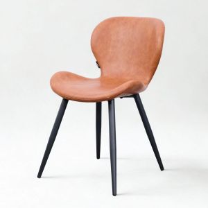 Ghế bọc da chân sắt GAK357