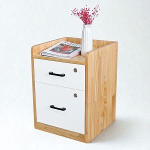 Tủ cá nhân 40x40x55cm gỗ cao su TCN68062