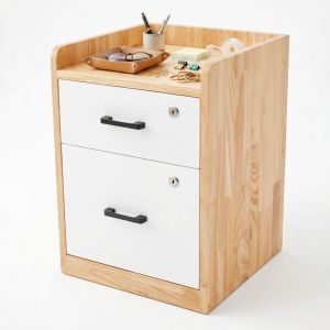 Tủ cá nhân 40x40x55cm gỗ cao su TCN68062