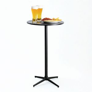 Bàn bar tròn 60cm gỗ plywood vân giả đá BB042 Bàn bar tròn 60cm gỗ plywood vân giả đá BB042