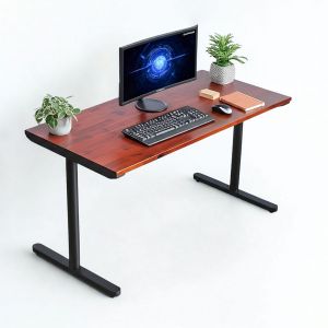 Bàn làm việc 140x70cm gỗ tràm hệ TIO HBTO033 Bàn làm việc 140x70cm gỗ tràm hệ TIO HBTO033