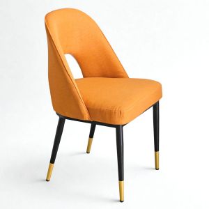 Ghế COLLINS bọc vải bố chân sắt sơn tĩnh điện GCF309