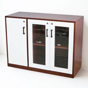 Tủ hồ sơ thấp 100x40x75cm gỗ cao su THS68086 Tủ hồ sơ thấp 100x40x75cm gỗ cao su THS68086