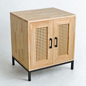 Tủ để đồ 57x44x50cm gỗ cao su KTT68034