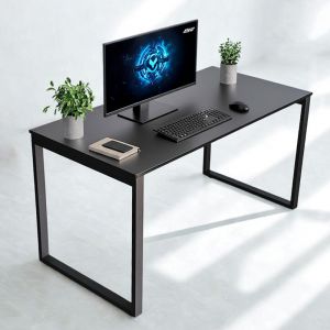Bàn làm việc 140x70cm gỗ cao su hệ Rectang HBRT112 Bàn làm việc 140x70cm gỗ cao su hệ Rectang HBRT112