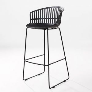 Ghế bar VERTI lưng nhựa chân sắt ST3031B Ghế bar VERTI lưng nhựa chân sắt ST3031B