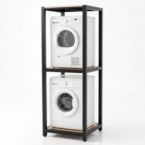 Kệ máy giặt 2 tầng 73x70x200cm gỗ plywood KMG68023