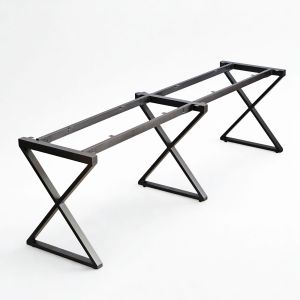 Chân sắt lắp ráp cho bàn 200x60cm sơn tĩnh điện HCXC025 Chân sắt lắp ráp cho bàn 200x60cm sơn tĩnh điện HCXC025